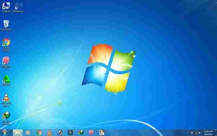 Windows 7 Desktop screenshot