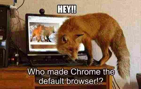 Firefox vs Chrome default browser