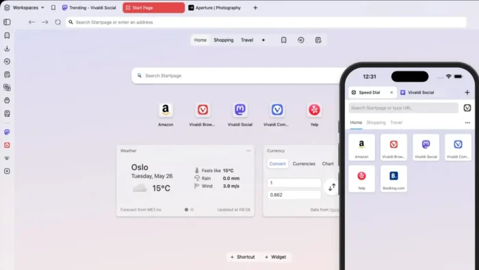 Vivaldi browser