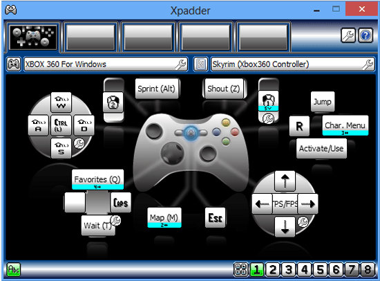 xpadder 5.3 controller images