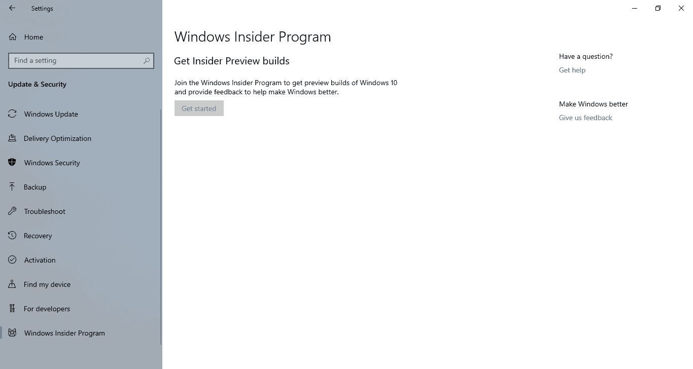 Windows Insider Program to get Preview builds - Windowstan