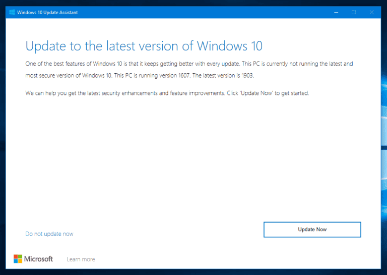 free download windows 10 upgrade assistant