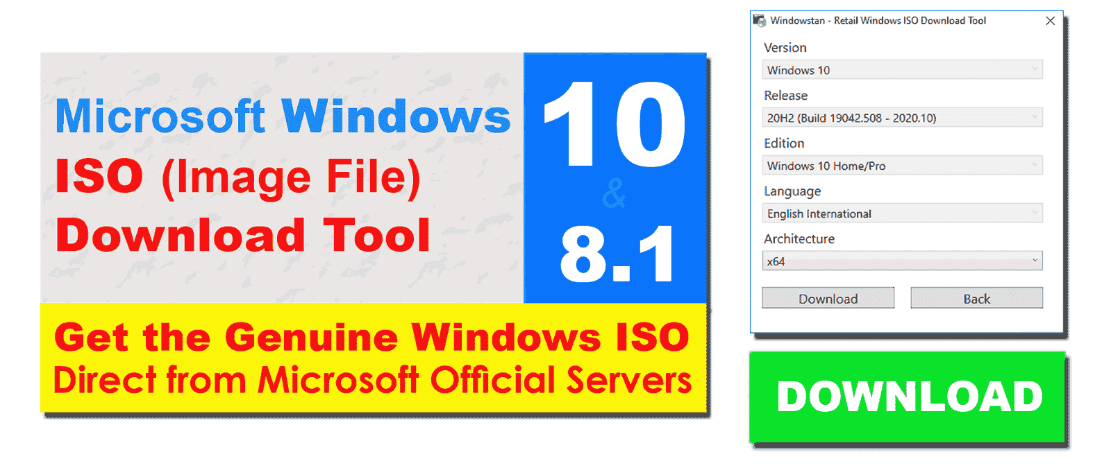 windows 10 iso download tool