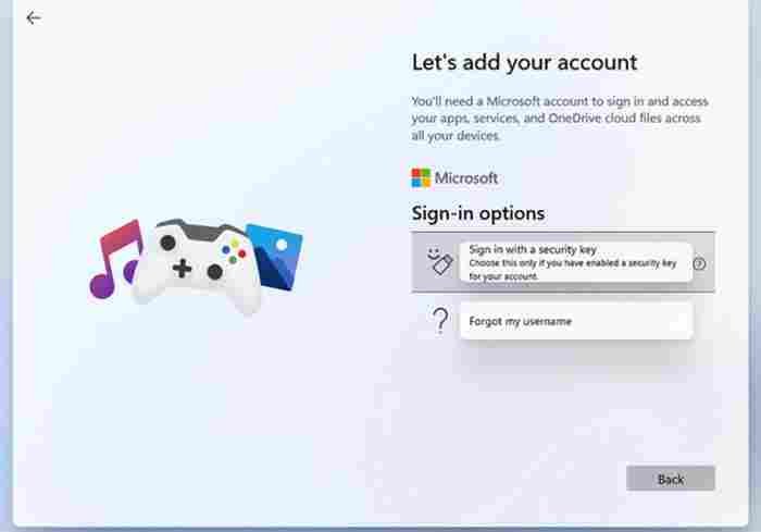Windows 11 Pro Microsoft Account Required