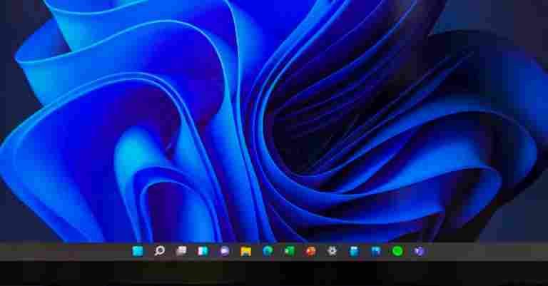 The rounded corners taskbar in Windows 11 preview could be the a glitch - Windowstan