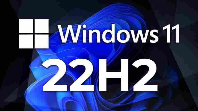 Windows 11 22H2 update