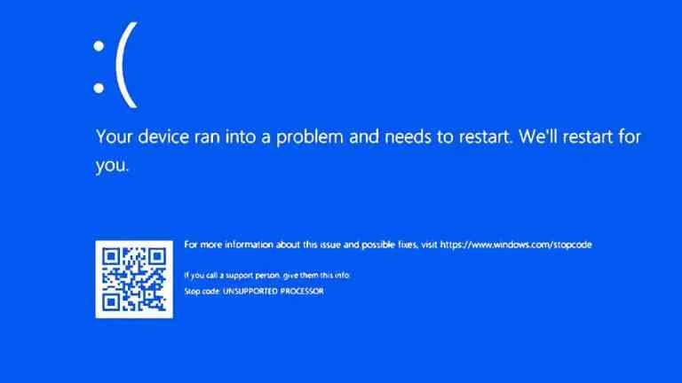 Windows BSOD