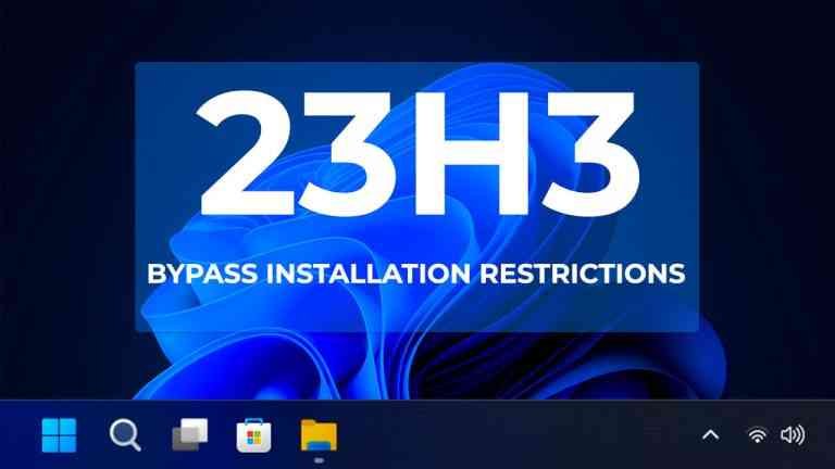 Creating a Windows 11 23H2 Bootable USB to Bypass Installation Restrictions
