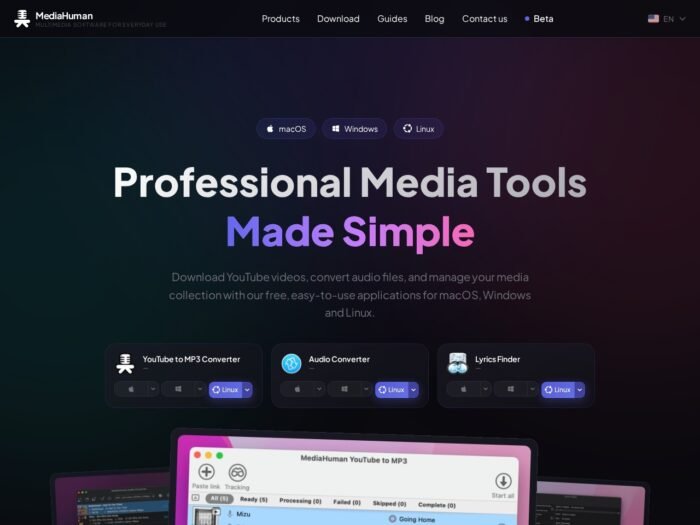 MediaHuman YouTube Downloader official website