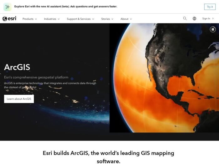 ArcGIS Pro official website