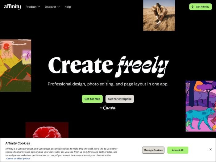 Affinity Designer official website
