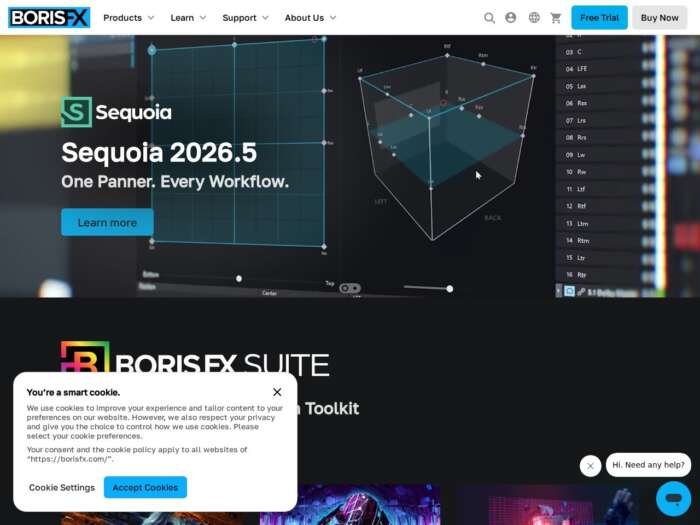 Boris FX Sapphire official website